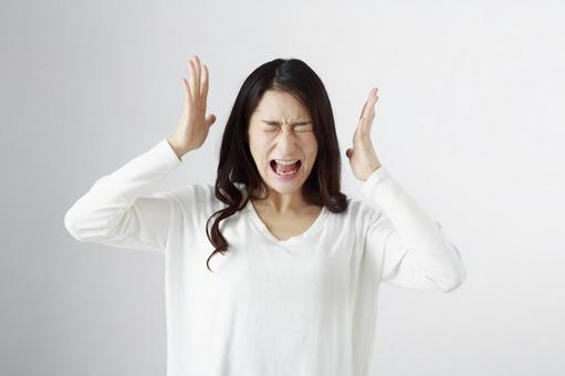 我慢できない！イライラ！怒りに燃える